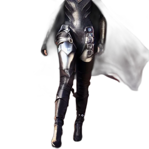 robot, staff, mask, creature transparent PNG cut-out