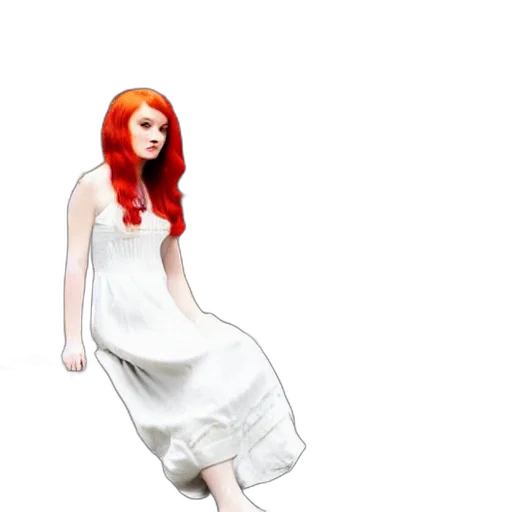 dress, creature, hair, 3d render, concept art, photorealistic, pixel art, monochrome transparent PNG cut-out