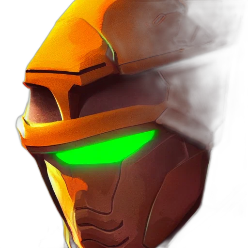 mask, robot, face, concept art transparent PNG cut-out
