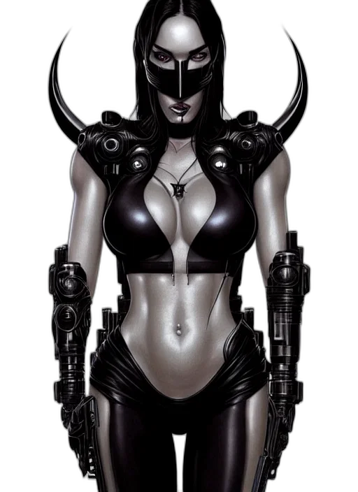 robot, mask, jewelry, comic book art transparent PNG cut-out