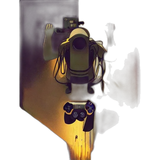 robot, mask, bottle, weapon transparent PNG cut-out