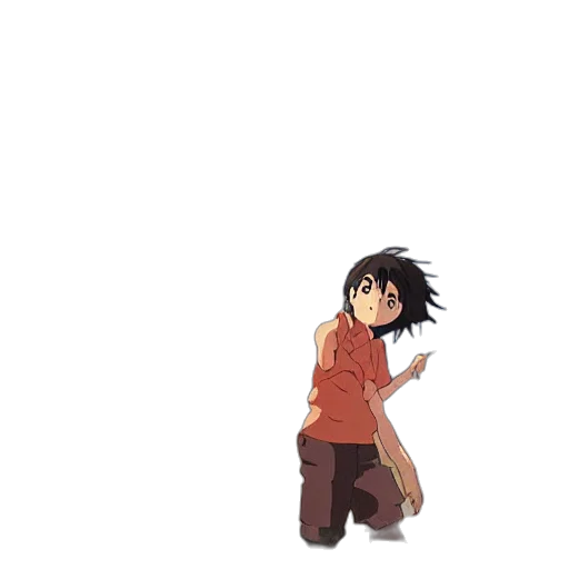 jacket, creature, umbrella, animal, pixel art, anime, concept art, 3d render transparent PNG cut-out