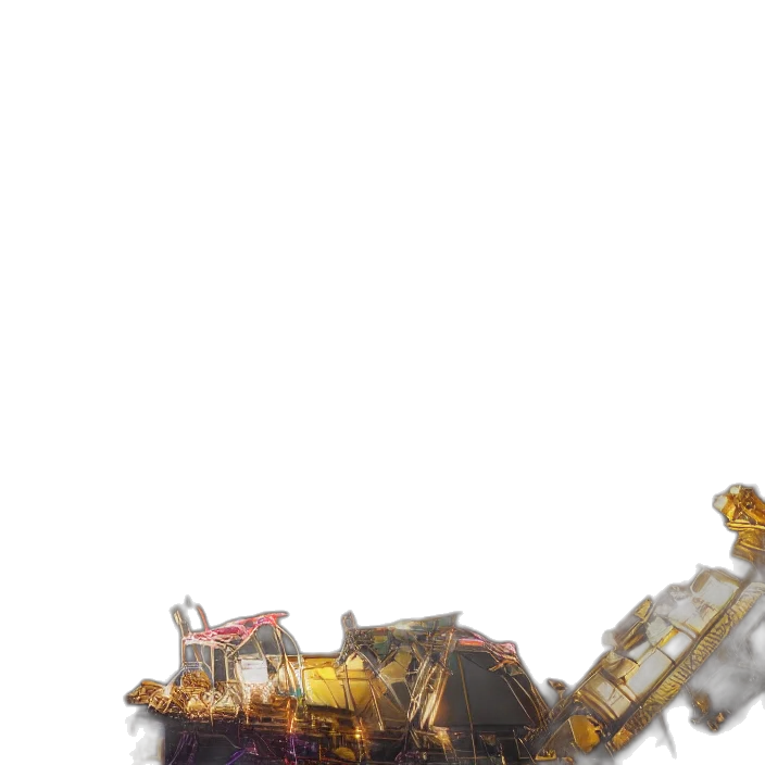 crown, robot, weapon, dragon transparent PNG cut-out
