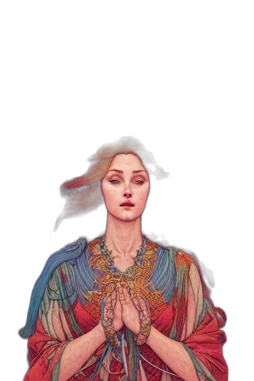 dress, jewelry, crown, face transparent PNG cut-out