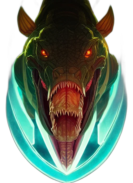 creature, dragon, mask, animal transparent PNG cut-out