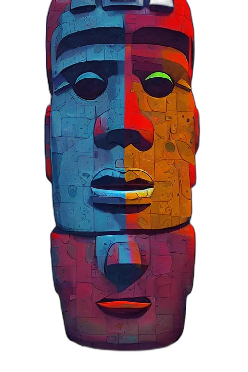 mask, face, robot, crown transparent PNG cut-out