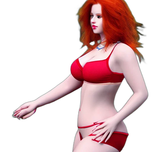 dress, 3d render, photorealistic, concept art transparent PNG cut-out