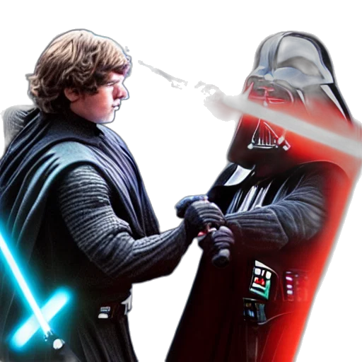 weapon, sword, staff, concept art, comic book art, fire, darth, vader transparent PNG cut-out