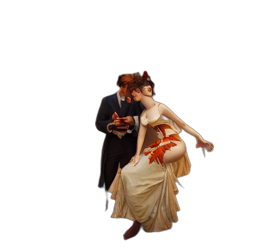 dress, oil painting, photorealistic, pixel art, concept art, fire, underwater, forest transparent PNG cut-out