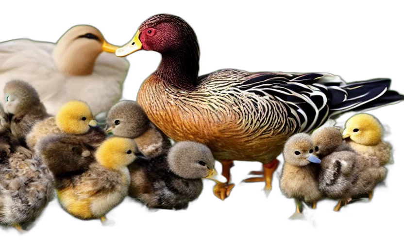animal, photorealistic, 3d render, concept art transparent PNG cut-out