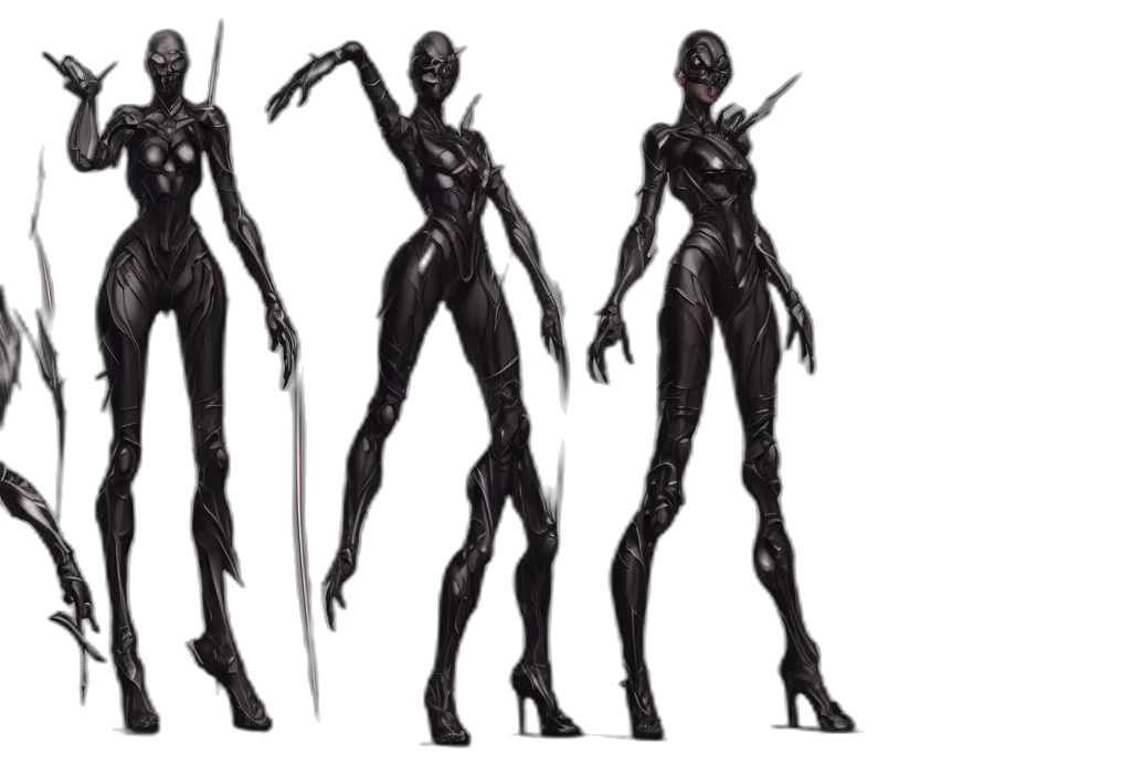 creature, concept art, comic book art, fantasy art transparent PNG cut-out