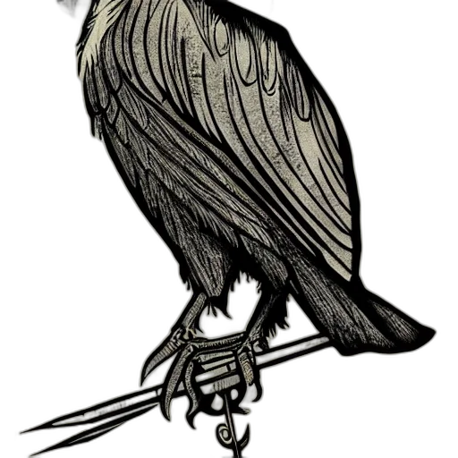 staff, sword, animal, weapon transparent PNG cut-out