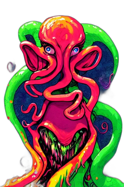 creature, mask, crown, animal transparent PNG cut-out