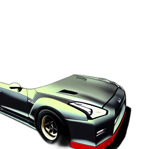 car, 3d render, concept art, photorealistic transparent PNG cut-out