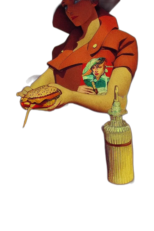 food, robot, staff, jewelry transparent PNG cut-out