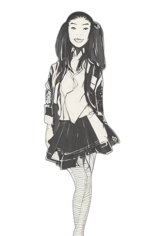 jacket, dress, staff, mask, cartoon, concept art, anime, comic book art transparent PNG cut-out