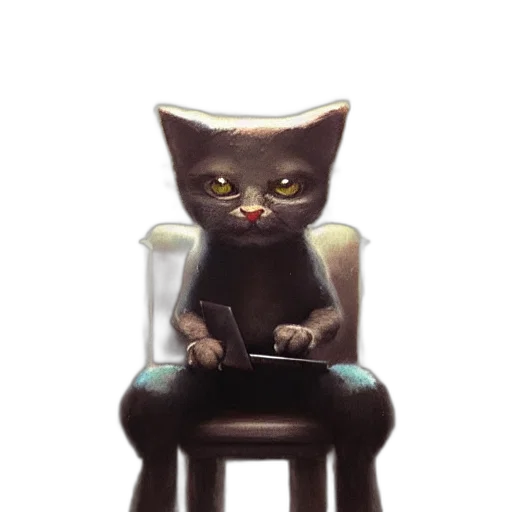 staff, animal, furniture, face, concept art, photorealistic, oil painting, pixel art transparent PNG cut-out