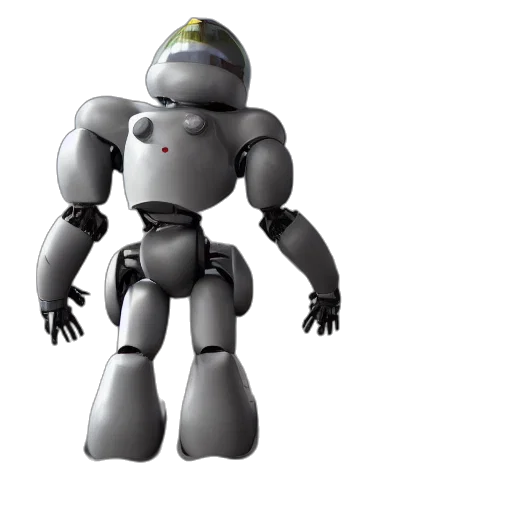 robot, creature, 3d render, concept art, cartoon, cyberpunk, battle, protecting transparent PNG cut-out