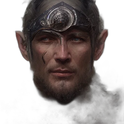 face, sword, crown, mask transparent PNG cut-out