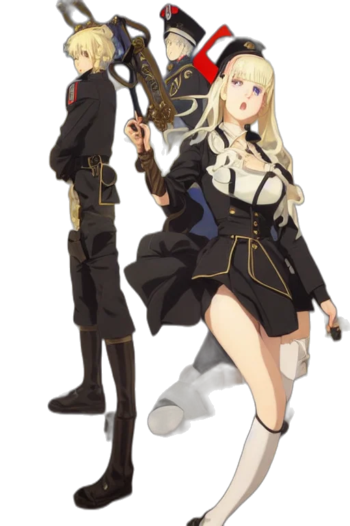 staff, sword, weapon, jacket transparent PNG cut-out