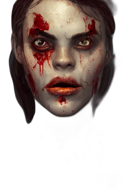 face, mask, creature, staff transparent PNG cut-out