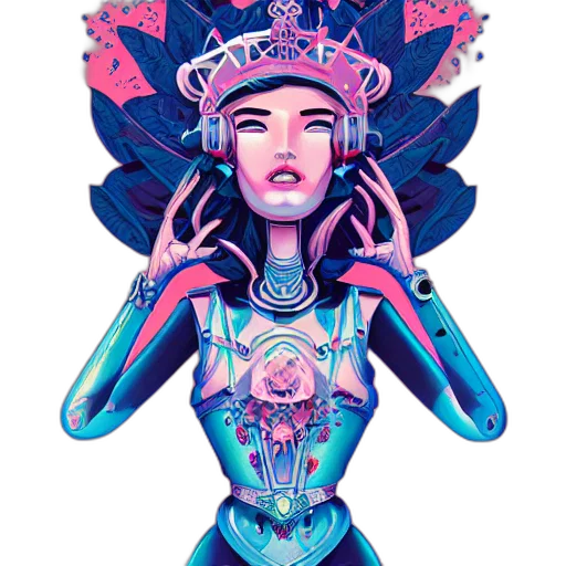 crown, jewelry, fantasy art, concept art, pixel art, vaporwave, neon lights, neon transparent PNG cut-out