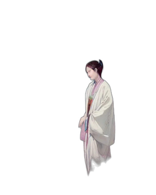 staff, dress, jacket, weapon transparent PNG cut-out