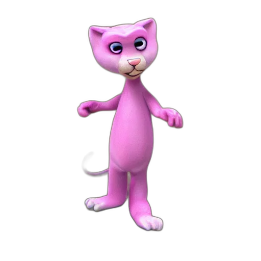 animal, staff, creature, 3d render transparent PNG cut-out