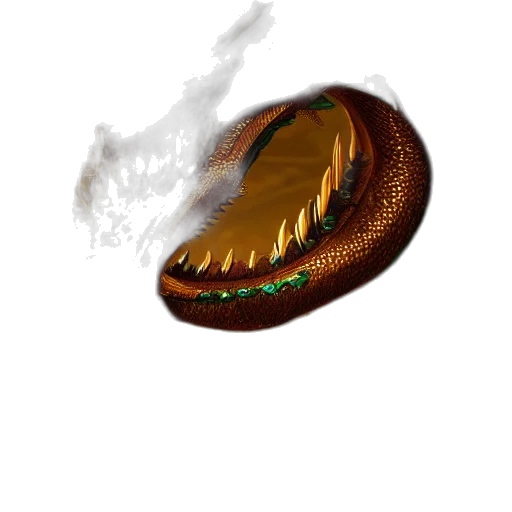 dragon, mask, creature, hat, concept art, fantasy art, photorealistic, 3d render transparent PNG cut-out