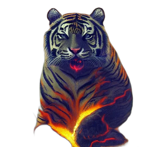 animal, creature, dragon, concept art, fantasy art, photorealistic, watercolor, fire transparent PNG cut-out