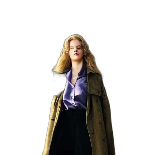 jacket, staff, dress, umbrella transparent PNG cut-out