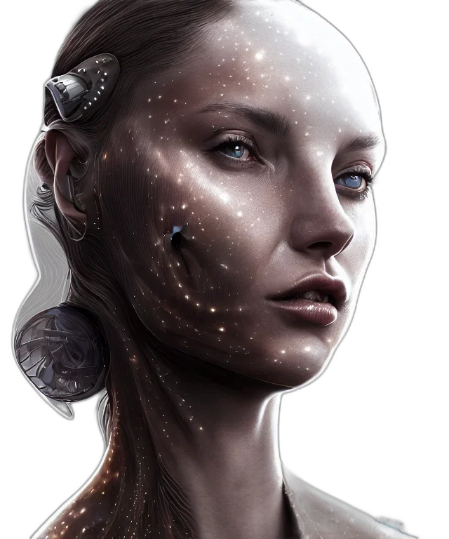 face, robot, mask, jewelry transparent PNG cut-out