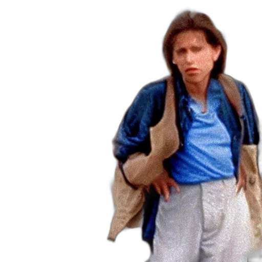 jacket, hair, film, still transparent PNG cut-out