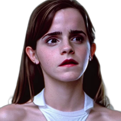 face, hair, robot, photorealistic, concept art, neon lights, still, emma transparent PNG cut-out