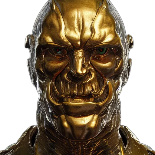 face, mask, robot, concept art transparent PNG cut-out