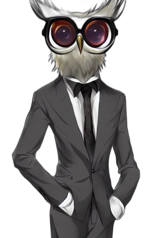 mask, staff, jacket, animal, cartoon, concept art, anime, pixel art transparent PNG cut-out