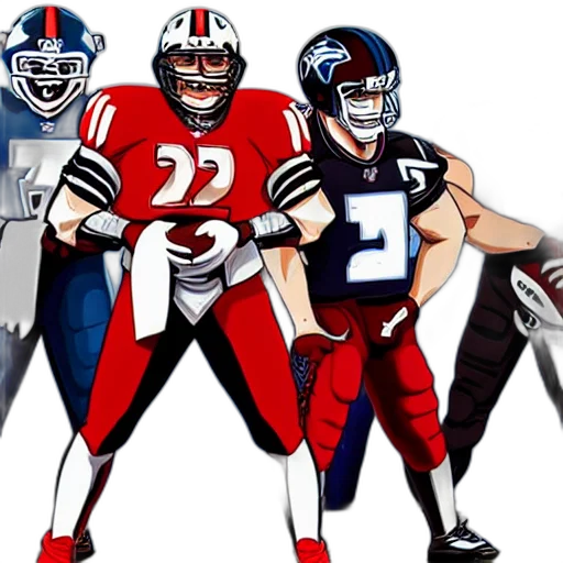 concept art, nfl, anime, stills transparent PNG cut-out