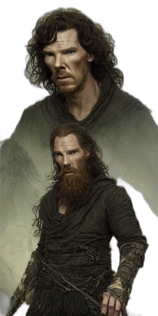 fantasy art, concept art, photorealistic, comic book art transparent PNG cut-out
