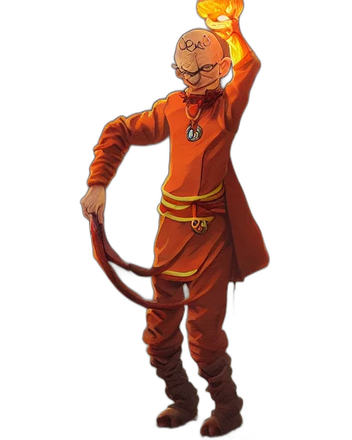 staff, dragon, mask, animal, concept art, fantasy art, 3d render, anime transparent PNG cut-out
