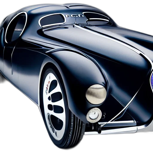 car, photorealistic, 3d render, concept art, bugatti, type, atlantic, concept transparent PNG cut-out