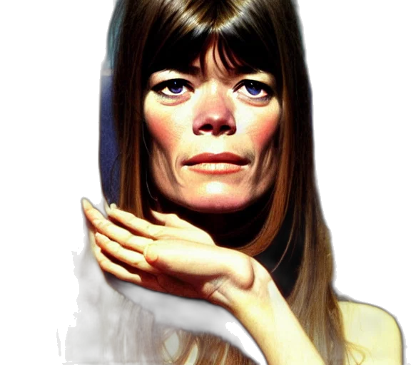 face, photorealistic, concept art, oil painting transparent PNG cut-out