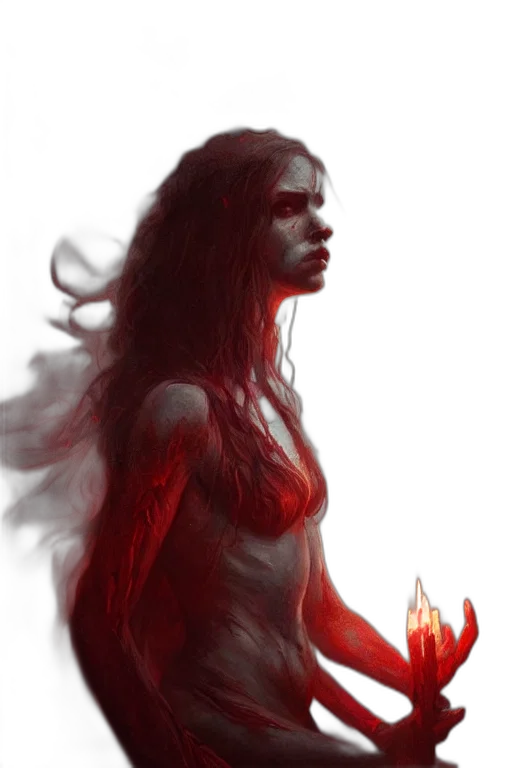 fantasy art, concept art, comic book art, photorealistic transparent PNG cut-out