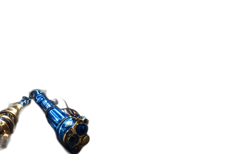 bottle, weapon, sword, umbrella, 3d render, concept art, photorealistic, pixel art transparent PNG cut-out