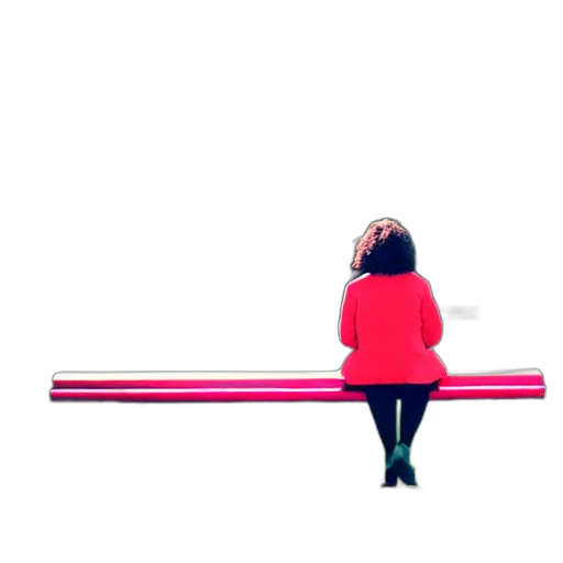 umbrella, staff, sword, dress, 3d render, pixel art, concept art, vaporwave transparent PNG cut-out