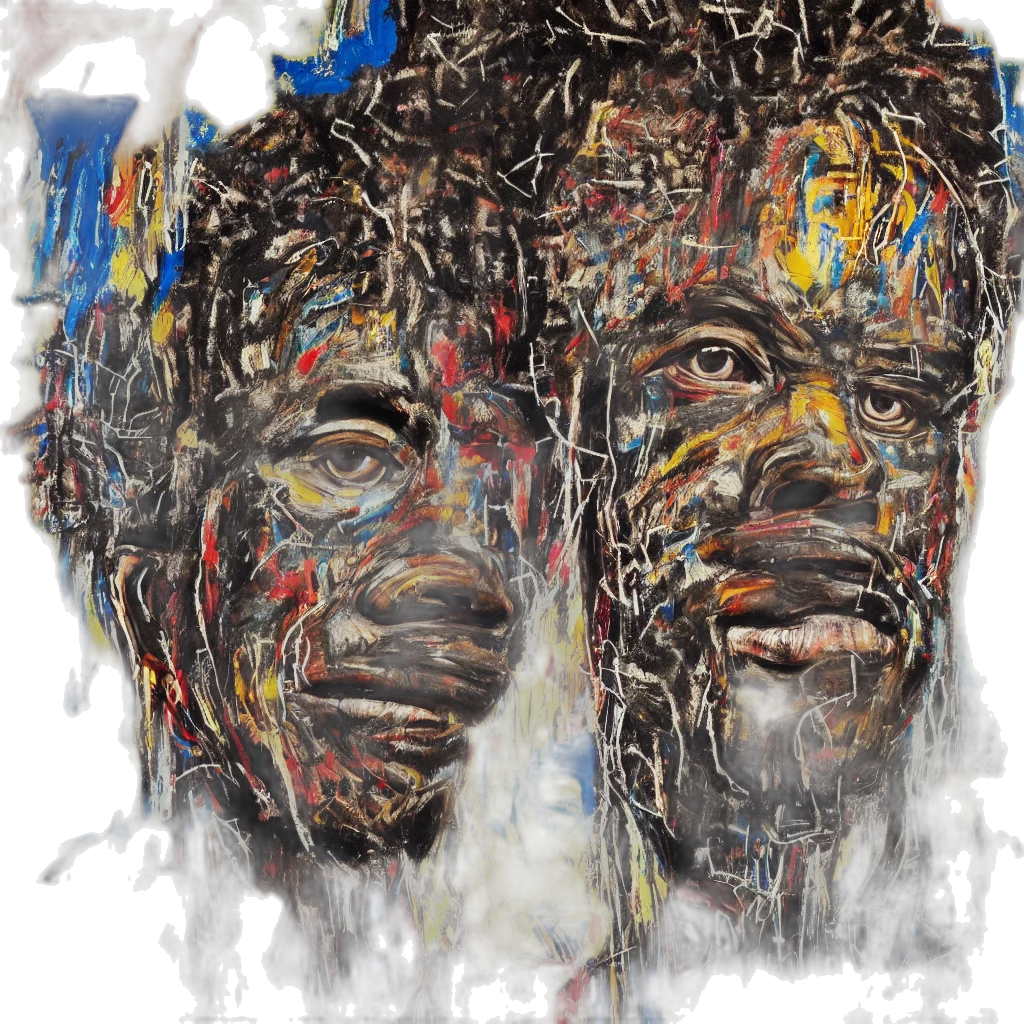 face, mask, photorealistic, concept art transparent PNG cut-out