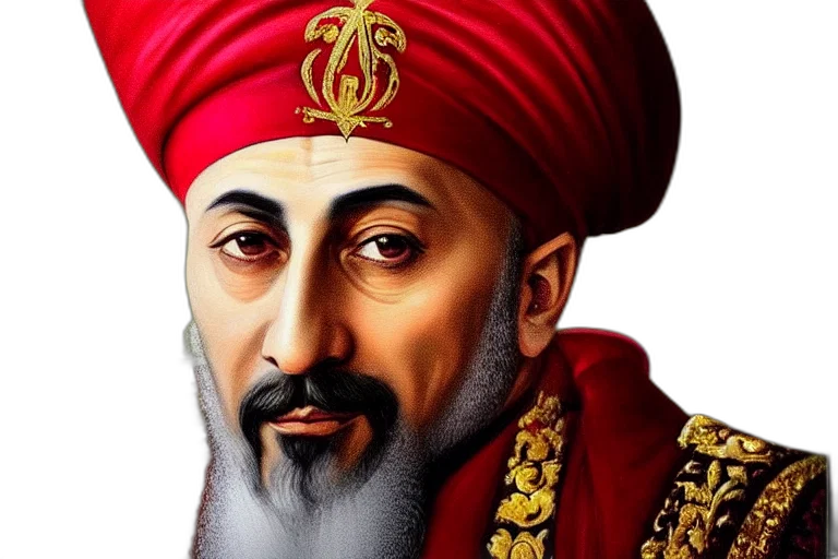 crown, photorealistic, oil painting, sultan transparent PNG cut-out