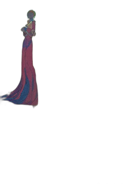 sword, staff, dragon, dress transparent PNG cut-out