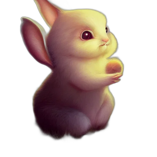 animal, creature, staff, face, 3d render, concept art, photorealistic, fantasy art transparent PNG cut-out
