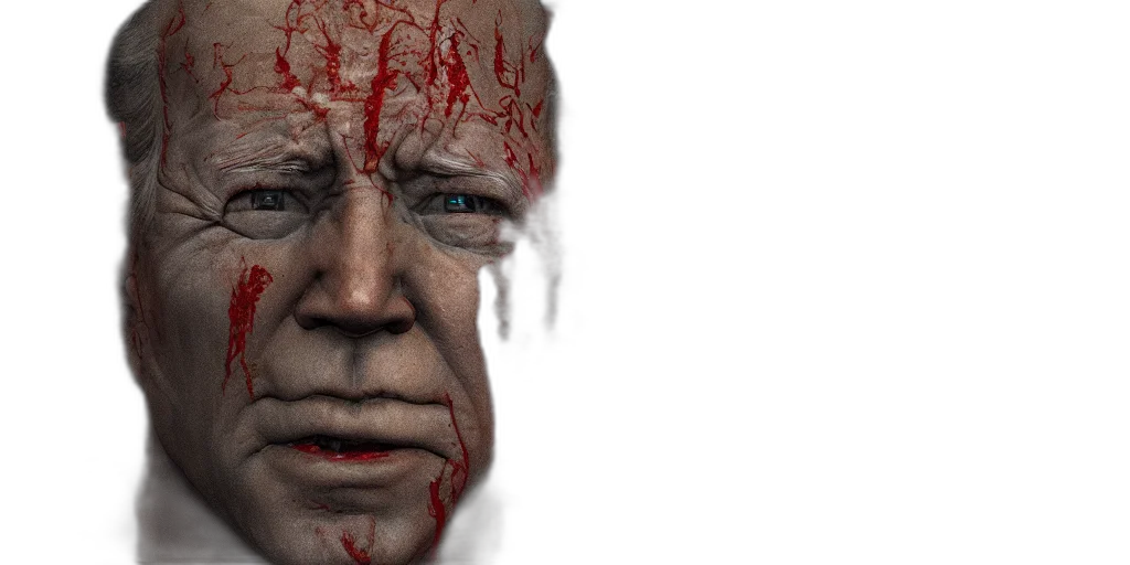 face, mask, 3d render, concept art transparent PNG cut-out