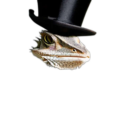 hat, dragon, animal, creature transparent PNG cut-out